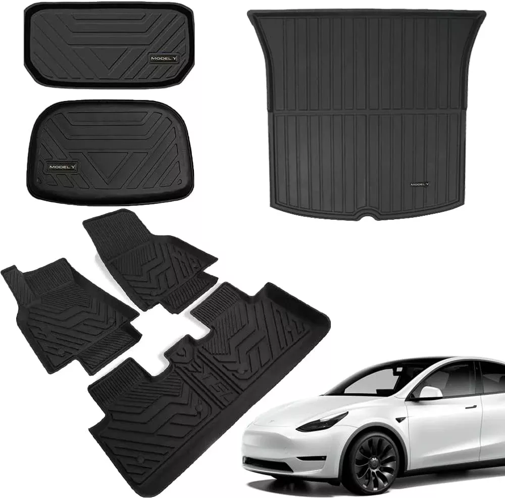 2020-2023 All-Weather Protective Floor Mats | 2022 Tesla Model Y