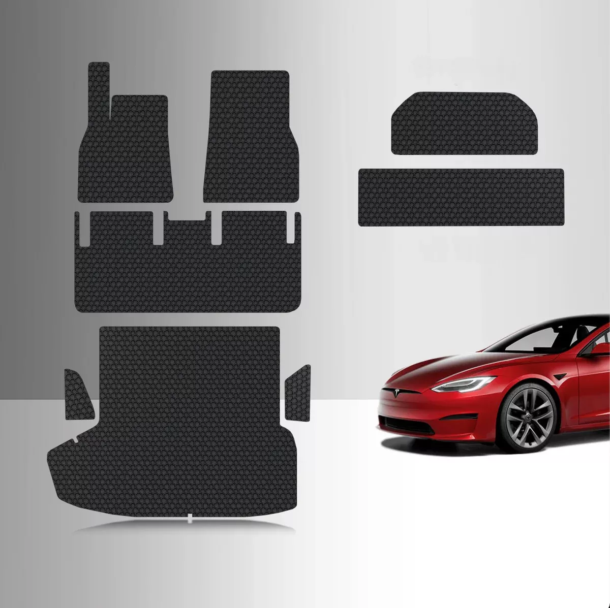2021-2023 Tesla Model S PLAID Floor | Cargo | Storage Mats