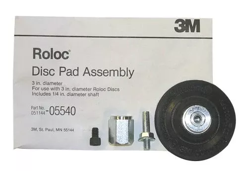 3M 05540 3" Roloc Disc Pad Assembly