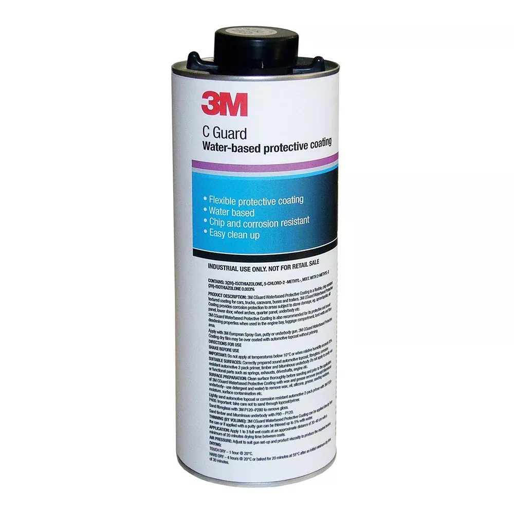 3M C Guard Black Protective Coating 1L Flexible Sound Deadening Corrosion