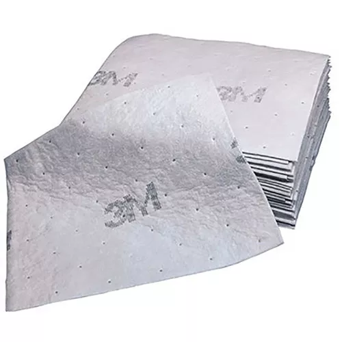 3M™ Maintenance Sorbent Pad, High Capacity, 100/box 07164