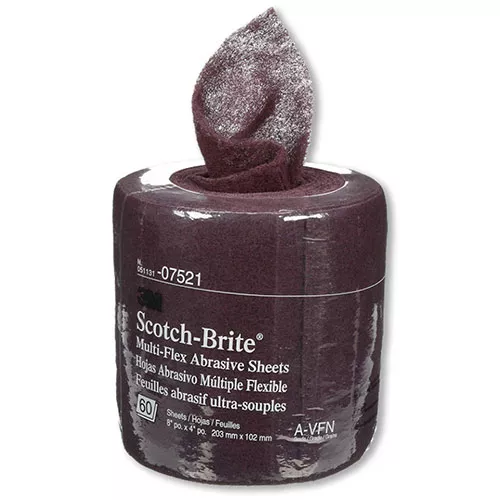 3M Scotch-Brite Multi-Flex Abrasive Sheet Roll, Very Fine – 07521