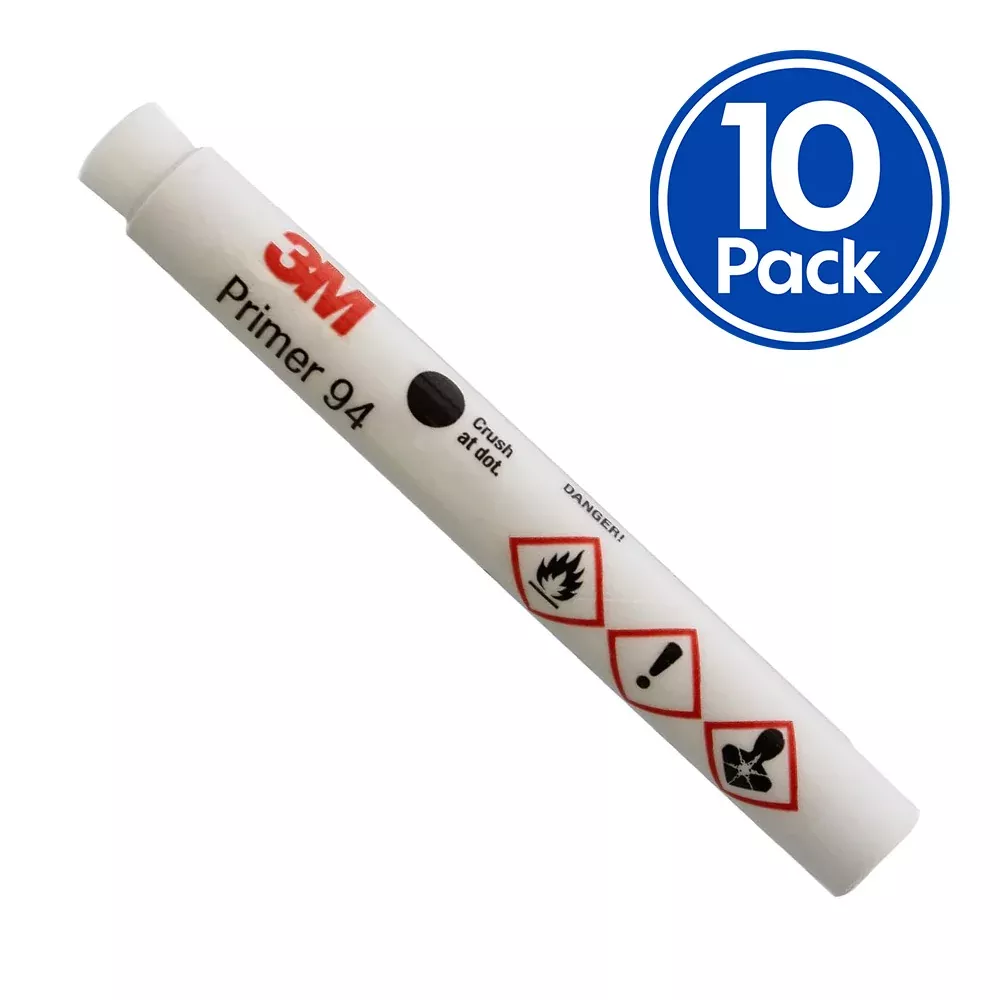 3M Tape Primer 94 VHB Adhesion Promoter Ampules 0.66mL 10 Pack