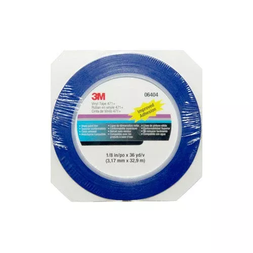 3M™ Vinyl Tape 471+ 6404 1/8″ x 36 yd