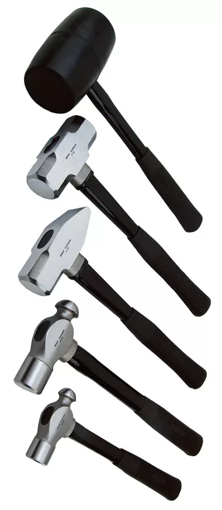 5 Pc. Hammer Set with Fiberglass Handles, ATD-4045