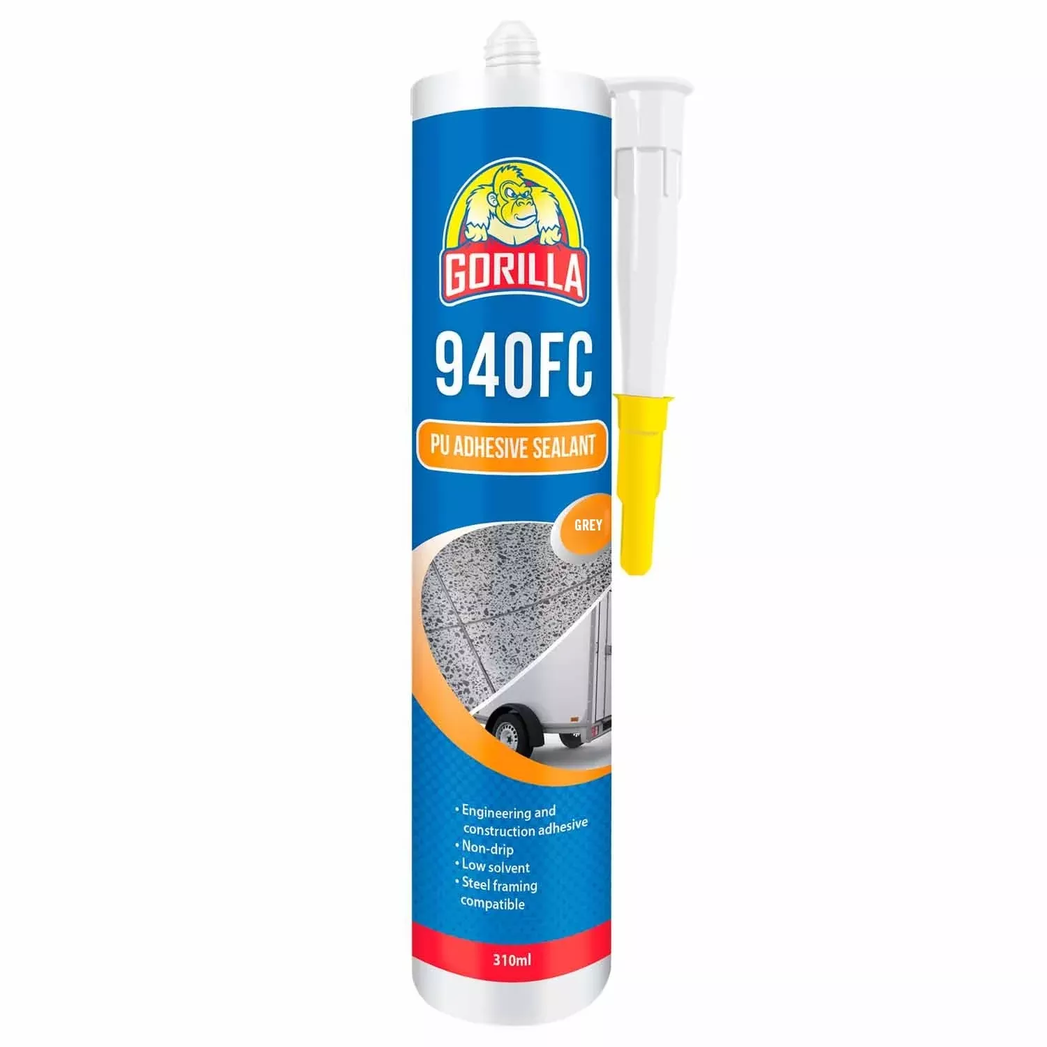 940FC PU SEALANT - GREY 310ML