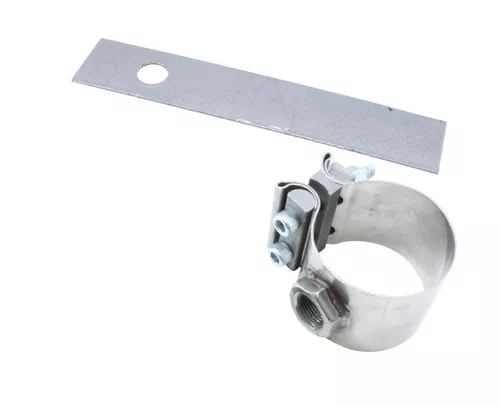 AEM 30-2355-300 No-Weld O2 Sensor Mount - Band Clamp w/ Bung Mount for 3" Pipe