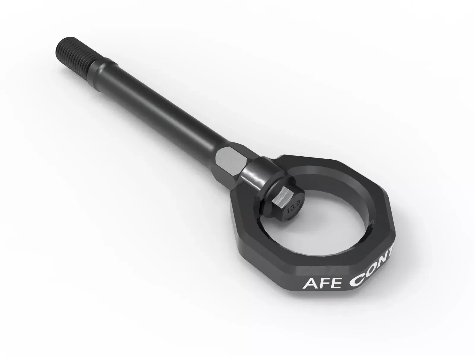 aFe CONTROL Front Tow Hook – Gray
