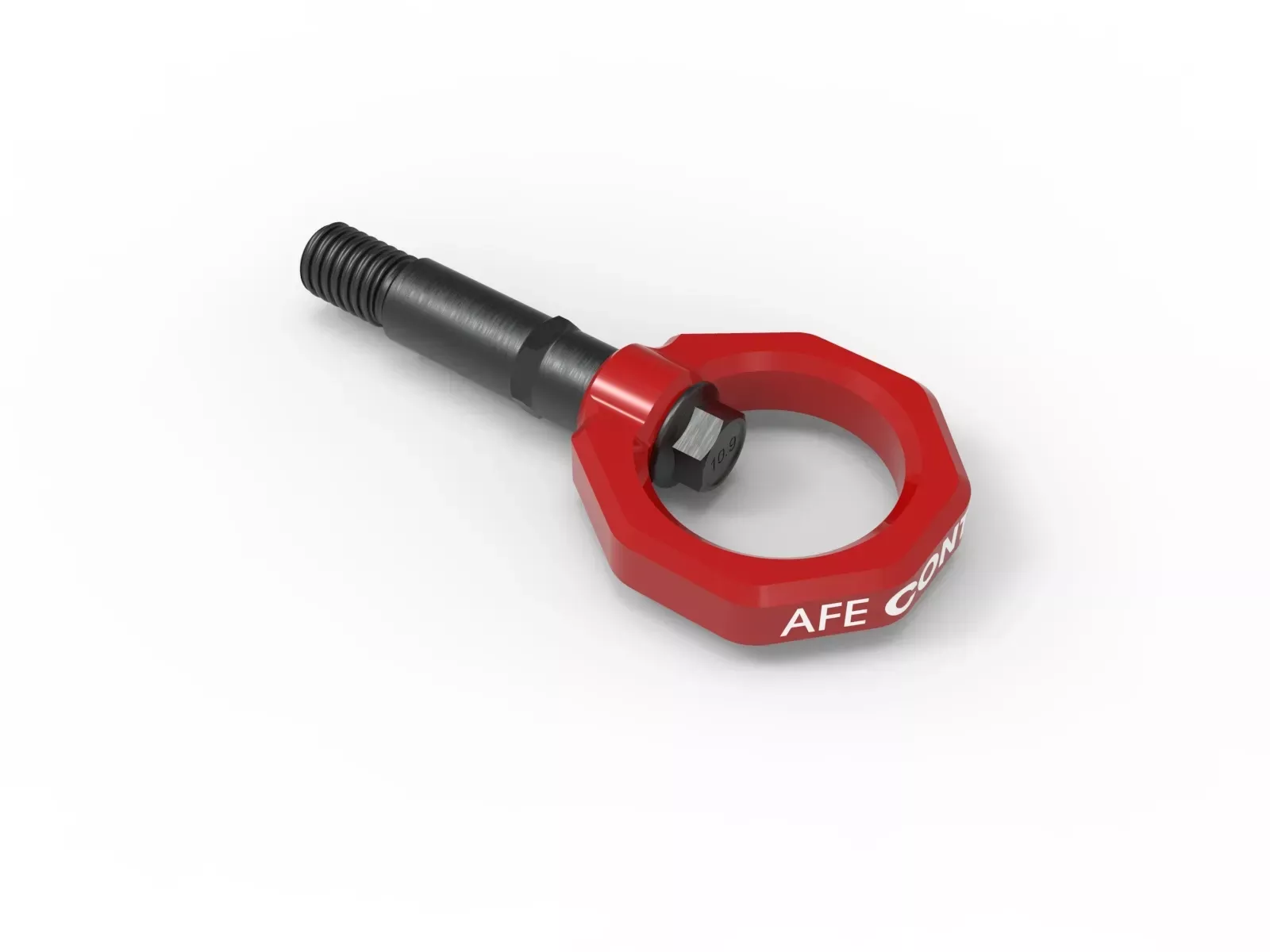 aFe CONTROL Rear Tow Hook – Red