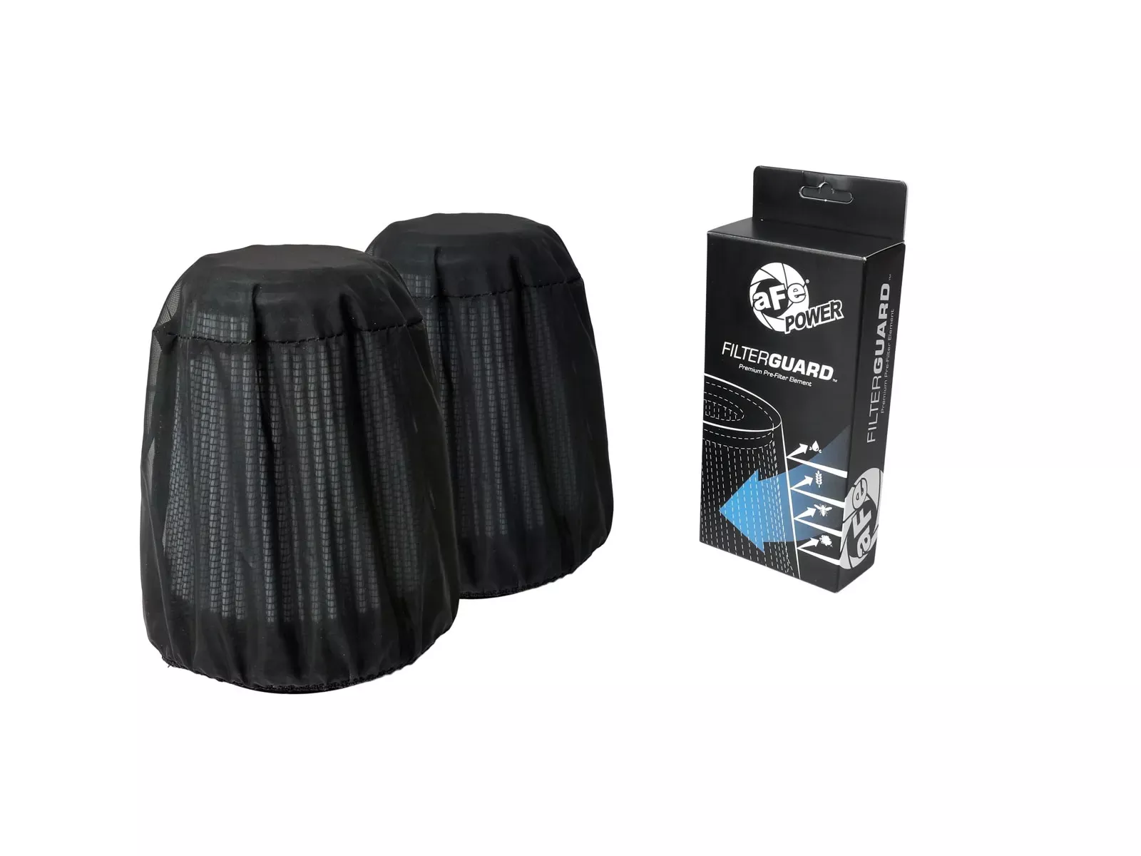aFe POWER Filter GUARD Pre-Filter (Pair) – Black