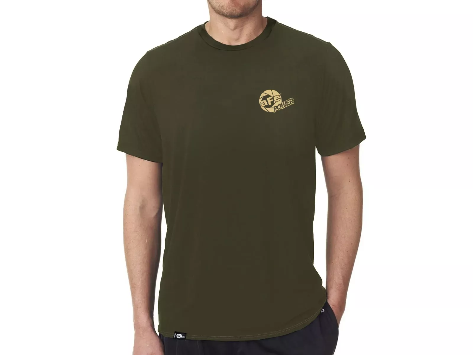 aFe POWER “Overland” Short Sleeve T-Shirt Green S