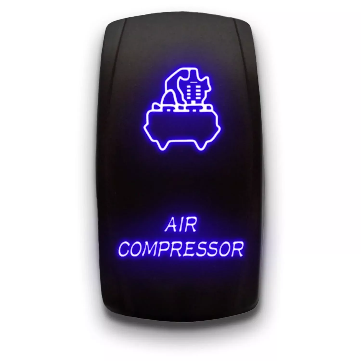 Air Compressor -Laser Etched 5-Pin Double Pole Single Throw Air Compressor Maintained On-Off Dpst Toggle Switch 20A 12V