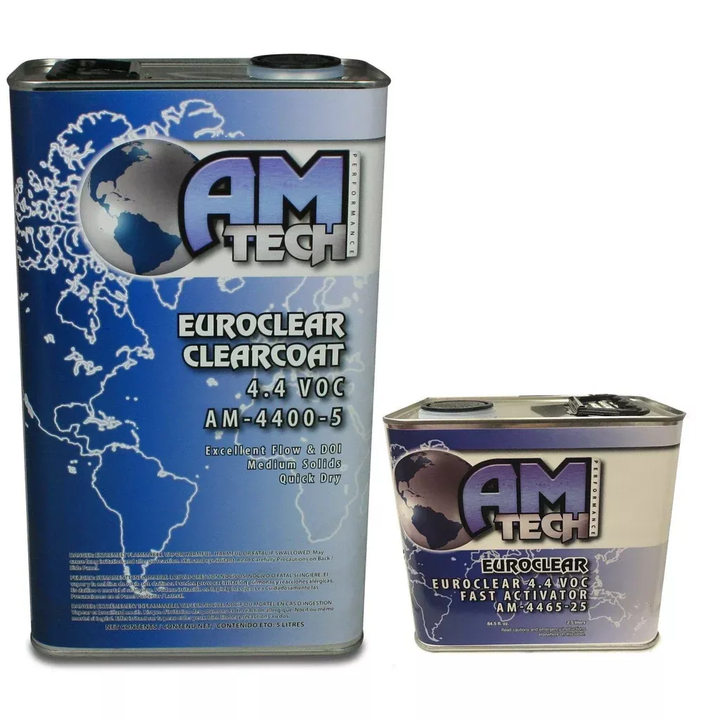 AMTECH AM-4400 PERFORMANCE EUROCLEAR CLEARCOAT 7.5 LITER, 2:1