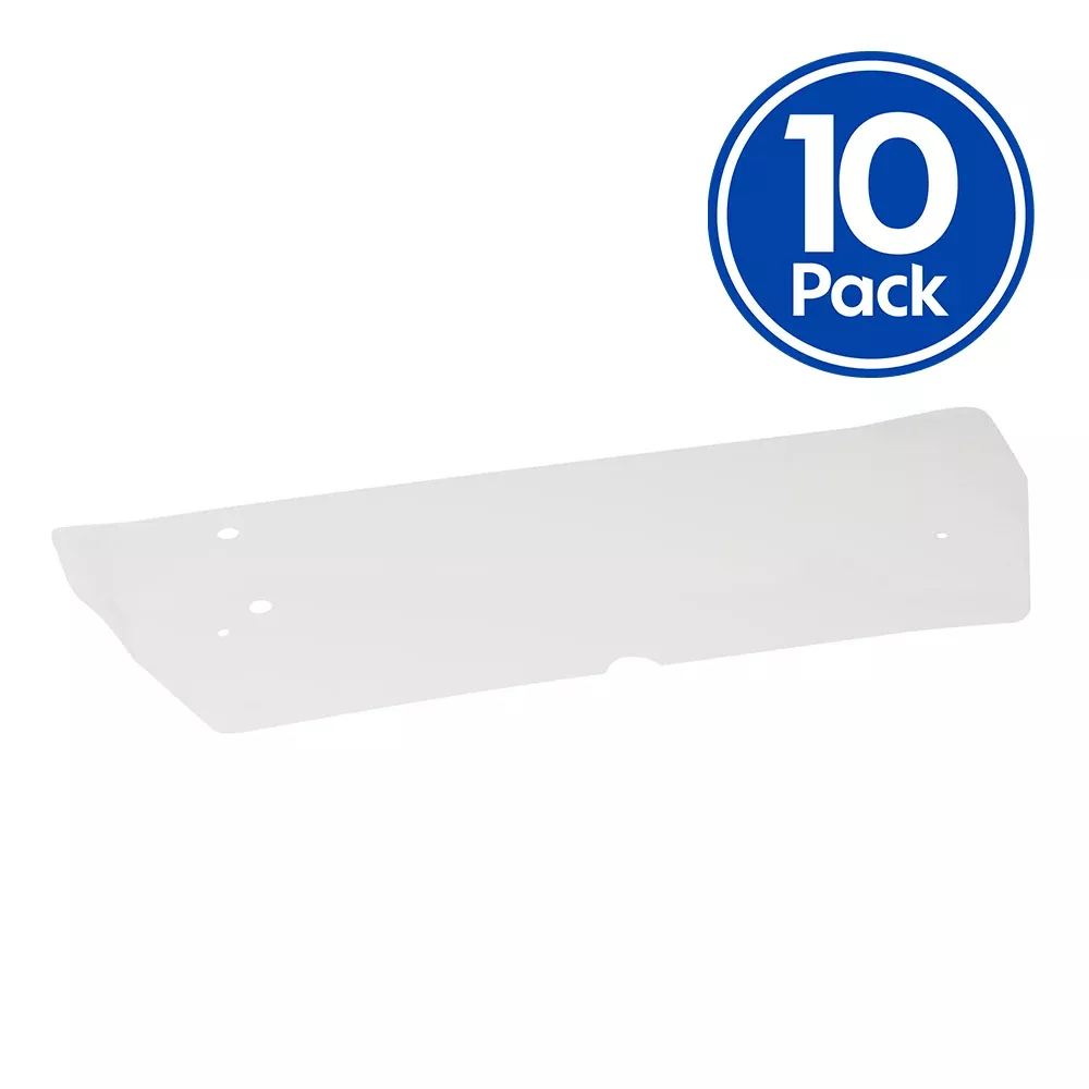 ANEST IWATA Peel Off Lenses 2100 Visor Covers AF2020K10 x 10 Pack