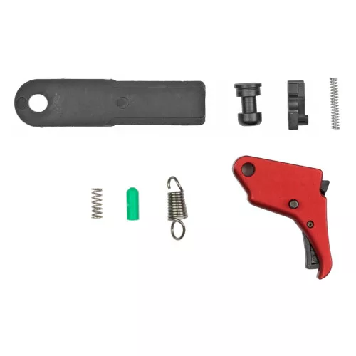 Apex Tactical Specialties Kit, Red, Shield Action Enhancement Trigger and Duty Carry K 100-056