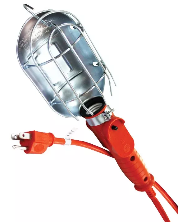 ATD-80076 Incandescent Utility Light with 50 ft. Cord