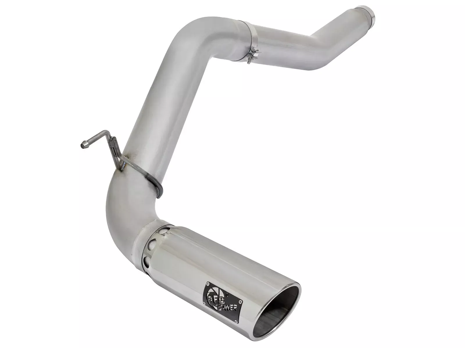 ATLAS 5 IN DPF-Back Aluminized Steel Exhaust System w/ Polished Tip