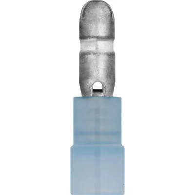 Au-ve-co 12146 Solderless Terminal Snap Plug, Nylon Insulation, Blue