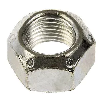 Au-ve-co 12705 Prevailing Torque Lock Nut, 1/4-28 Thread, SAE Thread, Cadmium/Wax