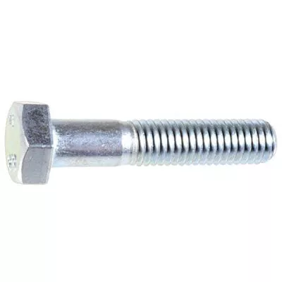 Au-ve-co 14424 Cap Screw, M8x1.25 Thread, Full, Regular Thread, 40 mm OAL, Alloy Steel, Zinc-Plated, 8.8 Grade