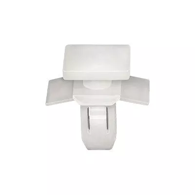 Au-ve-co 22042 Molding Clip, Nylon, White