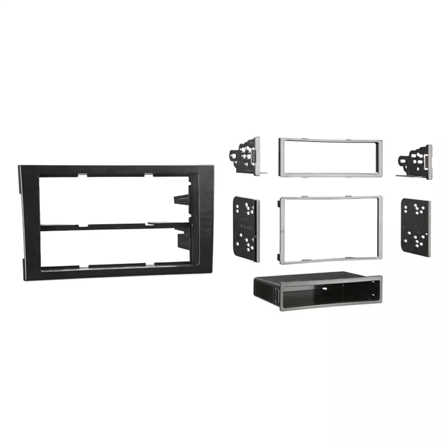 Audi A4 02 – 08 Sdin – Ddin Kit (Matte Black)