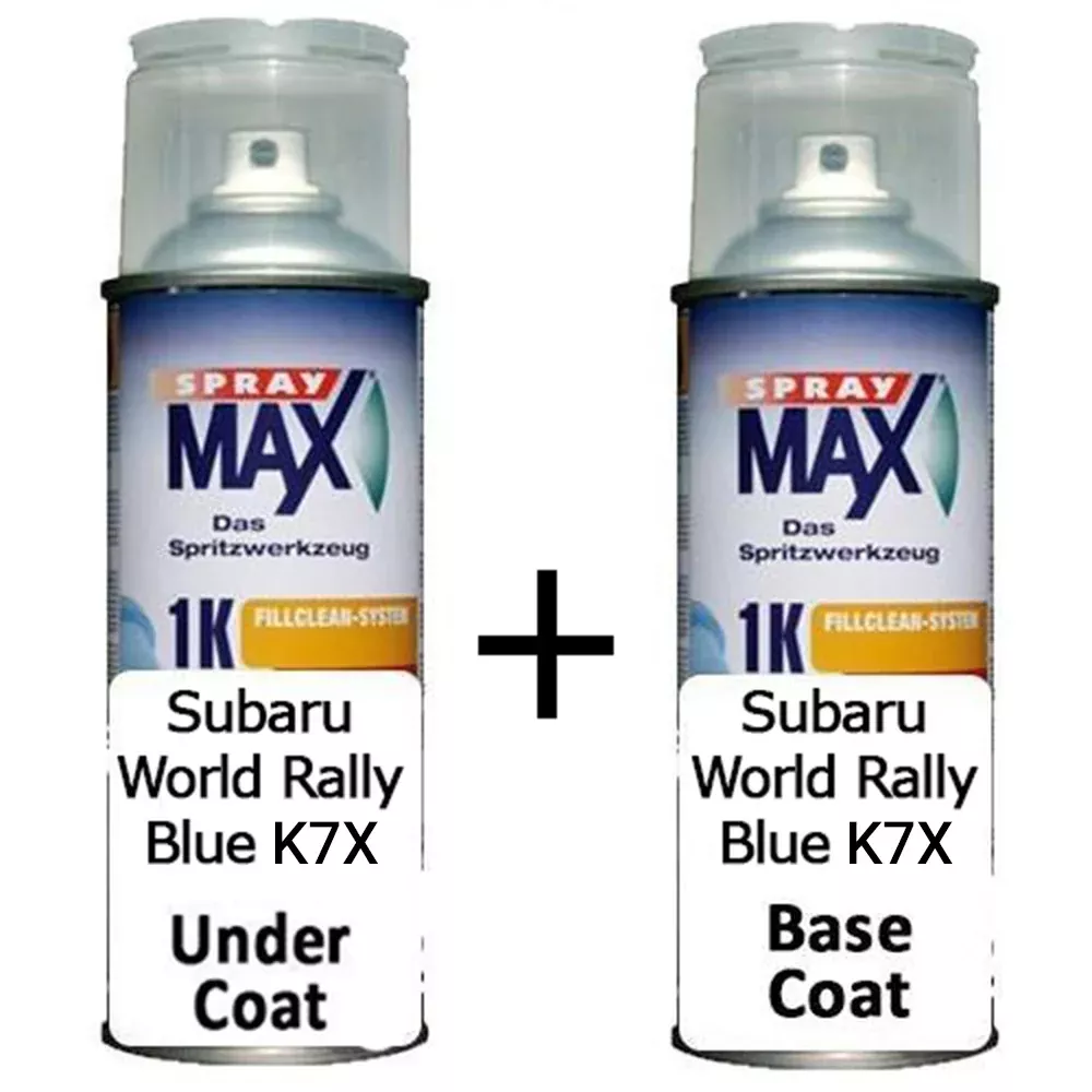 Auto Touch Up Can Subaru World Rally Blue K7X Pearl Paint