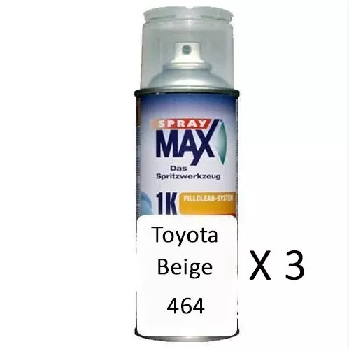 Auto Touch Up Can for Toyota Beige 464 x 3