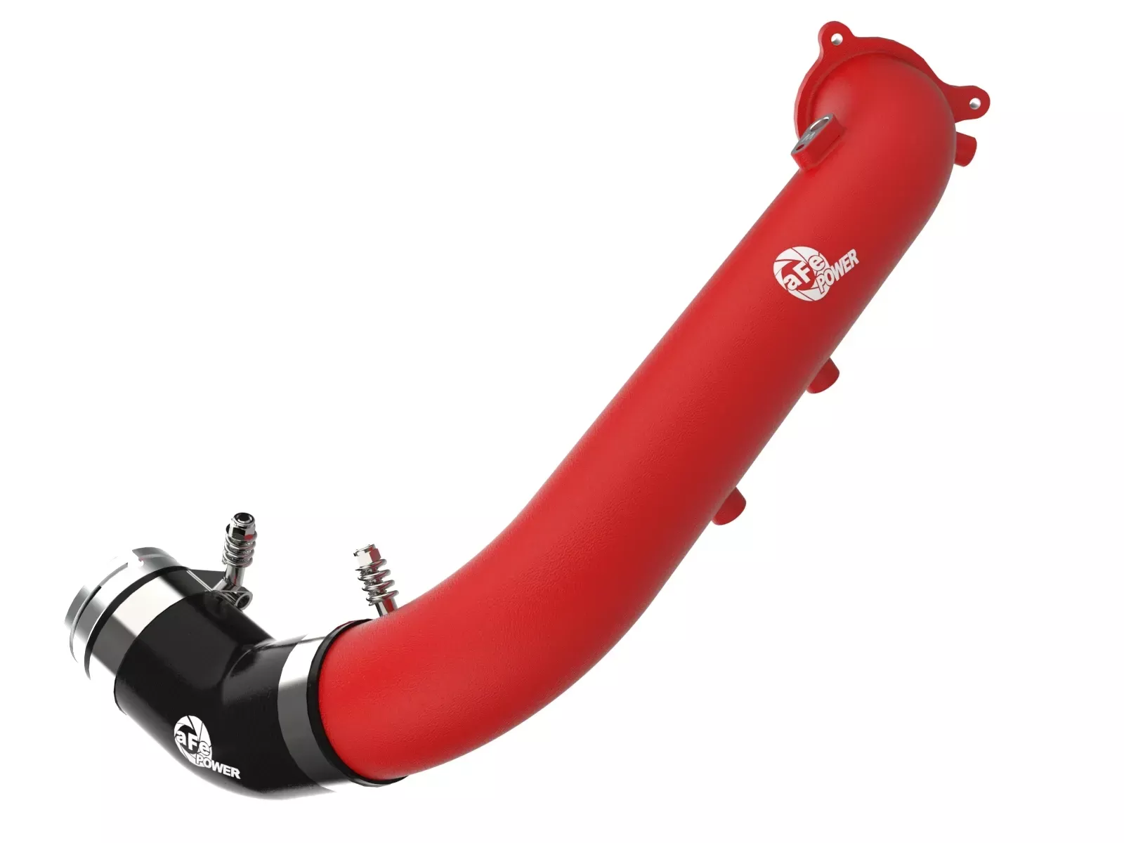 BladeRunner 2-3/4 IN Aluminum Hot Charge Pipe Red