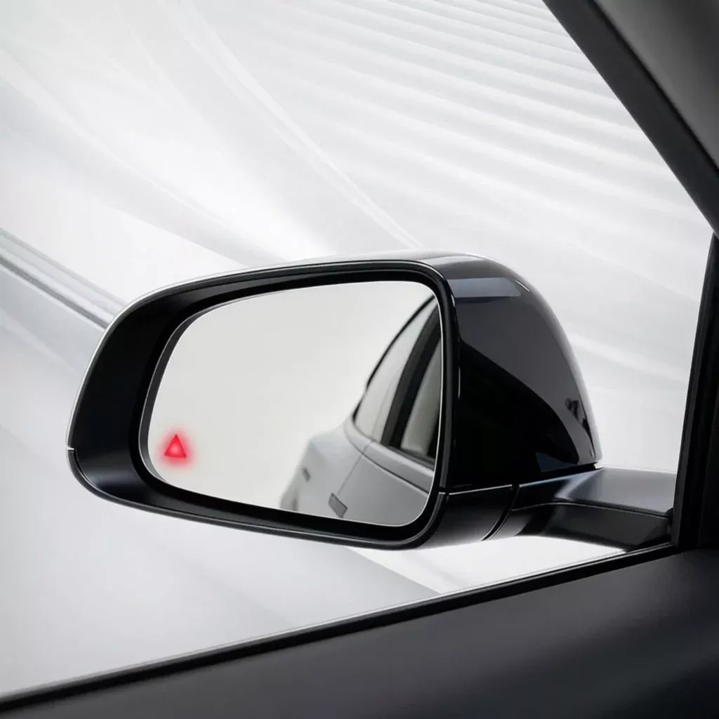 BSD Blind Spot Mirror for Tesla Model 3 / Model Y – Smart Safety Detection with LED Indicator