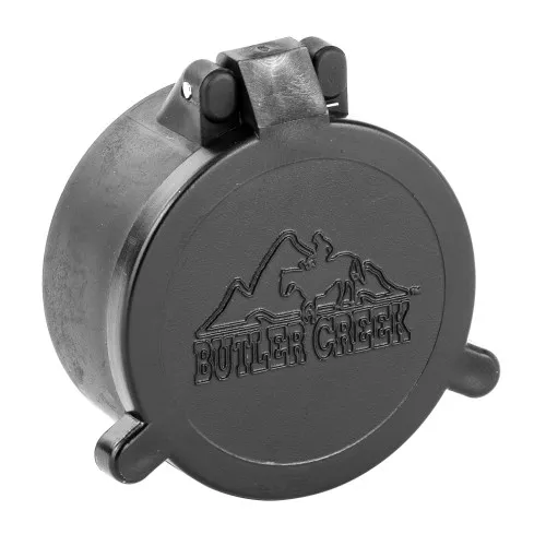 Butler Creek Flip-Open Scope Cover, Fits 1.646" Objective, Size 19, Black 30190