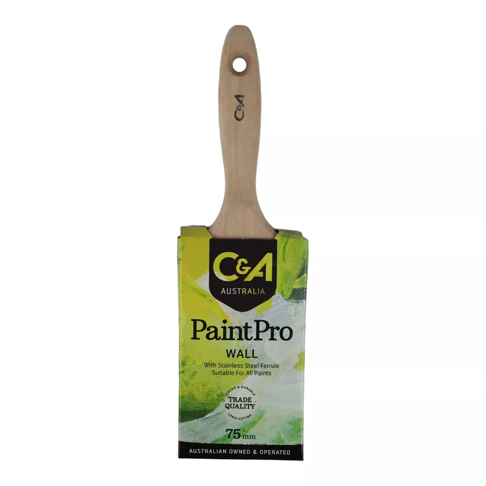 C&A Brushware PaintPro Wall Brush 75mm Trade Industrial Commercial