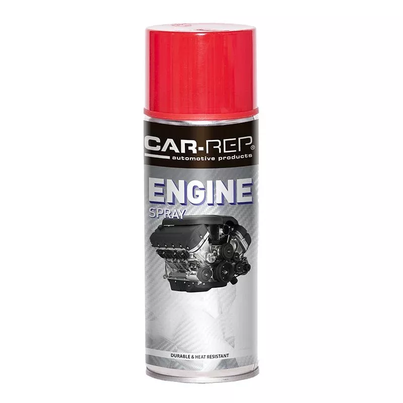 CAR-REP Automotive Engine Paint Heat Resistant Aerosol 400ml Red