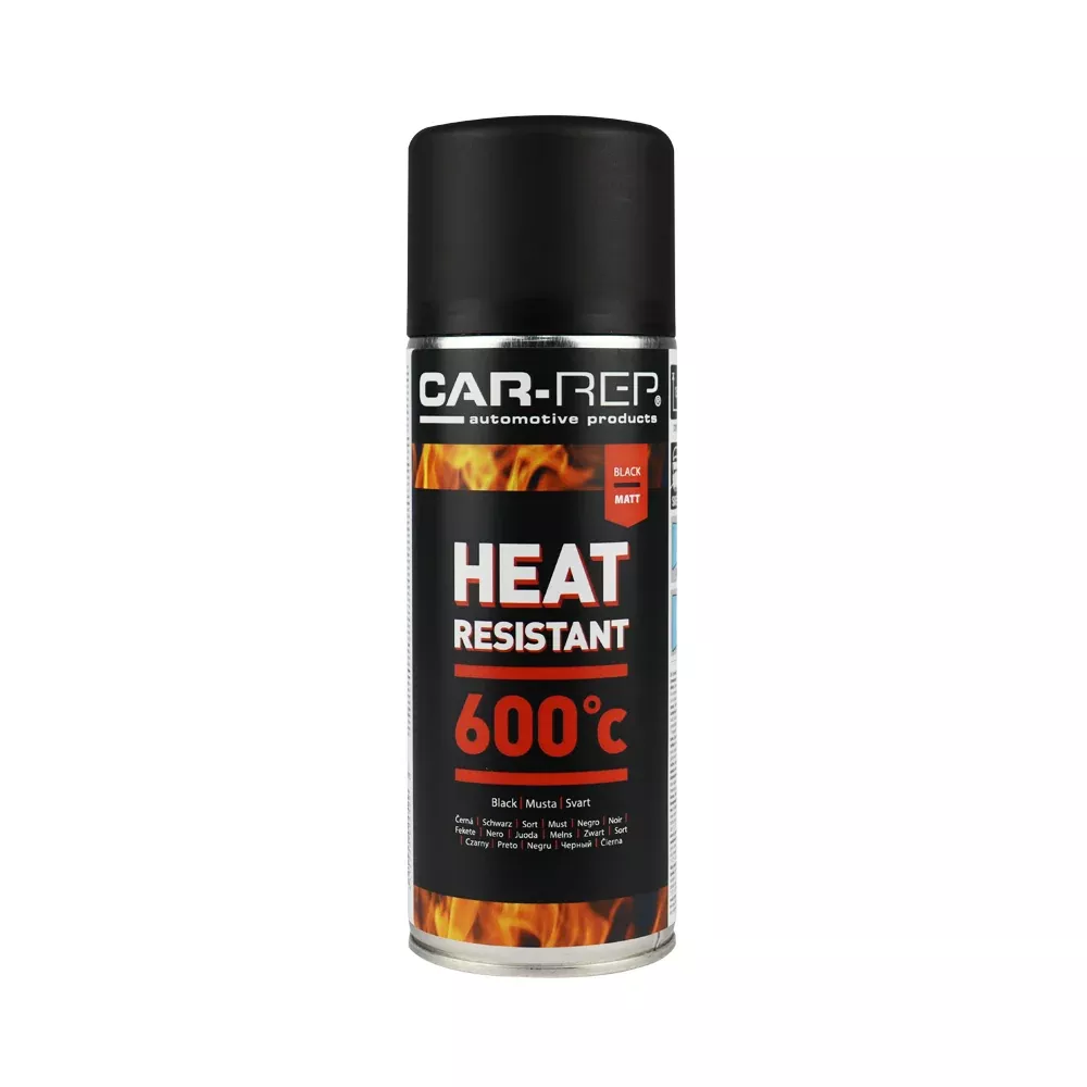 CAR-REP Automotive Heat Resistant Paint 400ml Black