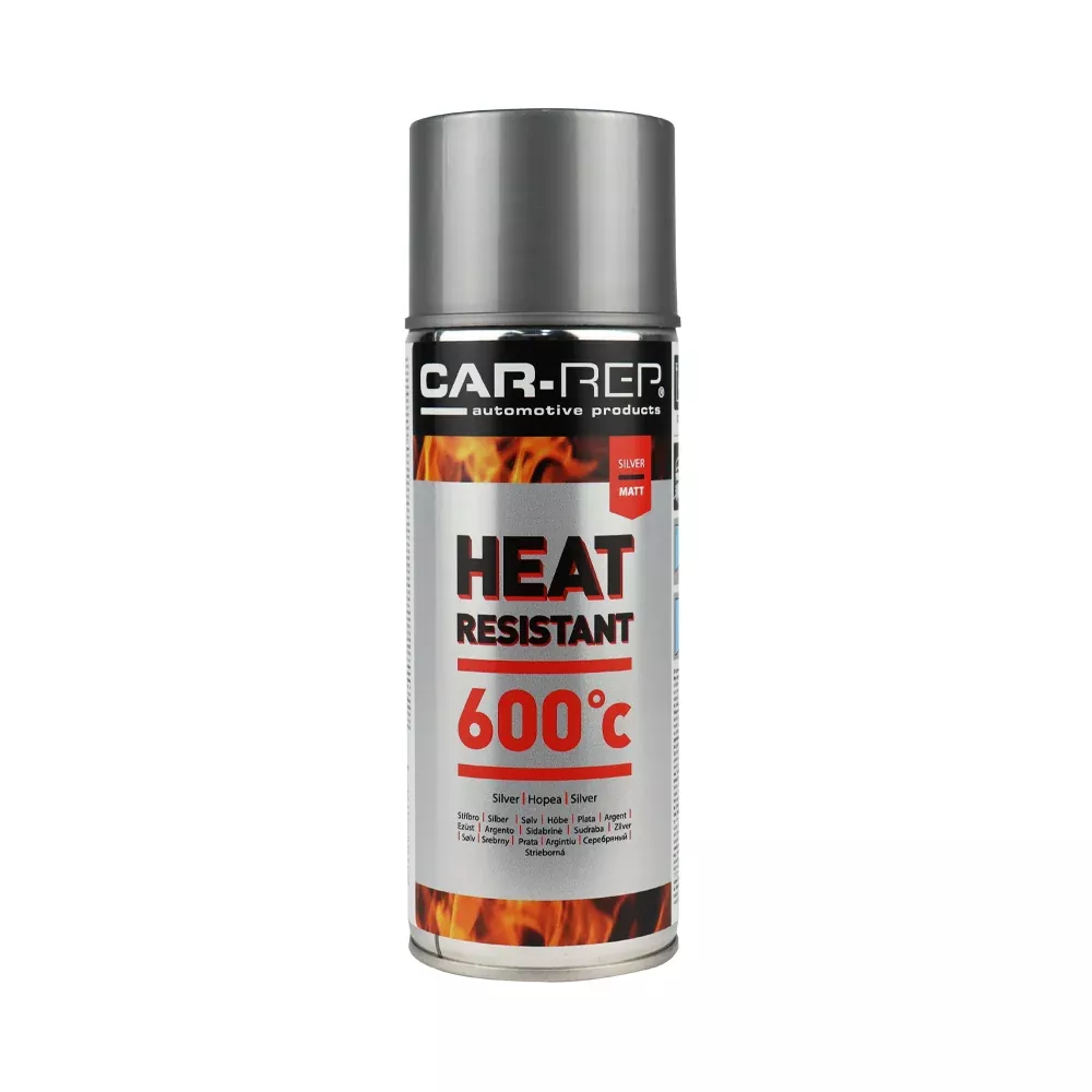 CAR-REP Automotive Heat Resistant Paint 400ml Silver