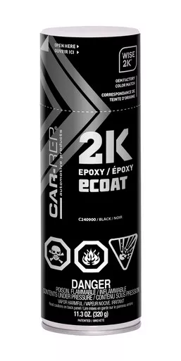 Car-Rep C240900 2K Epoxy eCoat Primer DTM 400ml-Black