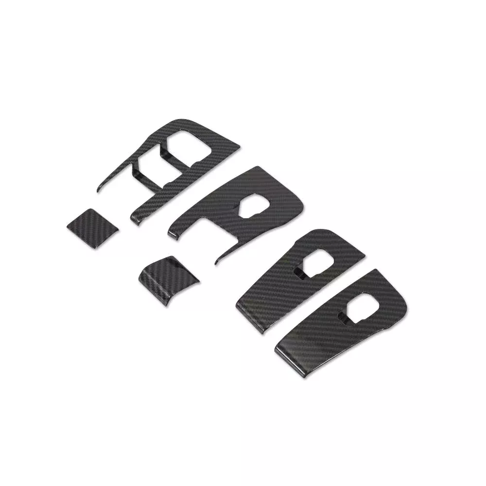 Carbon Fiber Window Switch Panel Trim | Tesla Model 3/Y