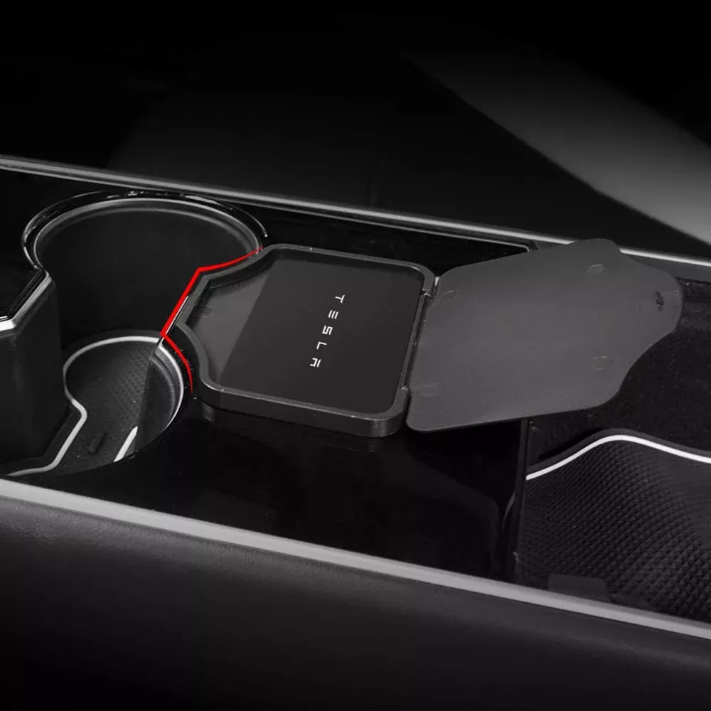 Center Console Box Key Card Holder | Tesla Model 3 & Y