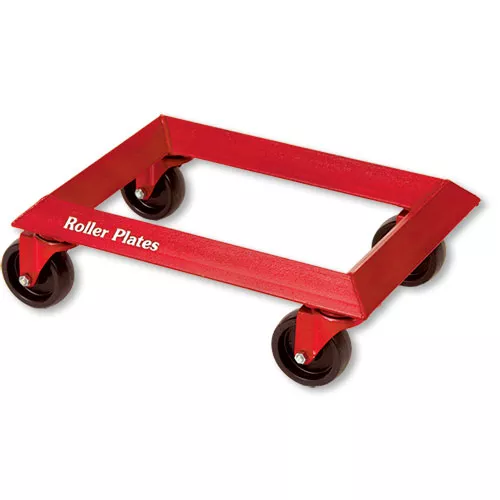 CHAMP Roller Plates, 4″ Diameter Wheels, 1,000-lb. Load Capacity