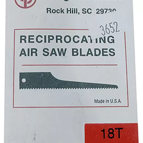 Chicago Pneumatic Replacement Reciprocating Saw Blades - 5 Pack