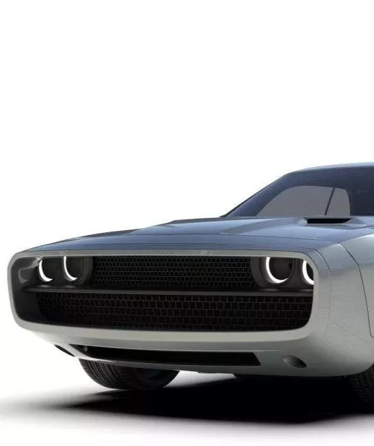 “CHOPPER” Front Bumper For Dodge Challenger 2008-2023 Hellcat/Redeye/Demon/Scat Pack Carbon Fiber/FRP