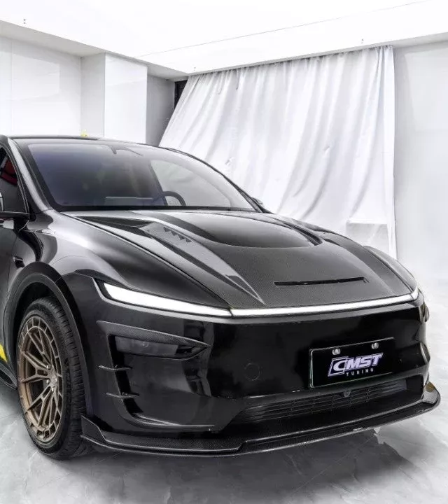CMST Tuning V1 Front Lip for Tesla Model Y Juniper 2026-ON Carbon Fiber / FRP