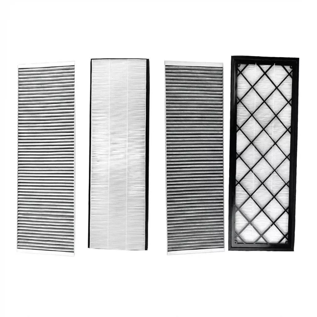 Complete HEPA Cabin Air Filter Set for Model Y | Upper & Lower 4-Pack/ Internal & External 6-Pack