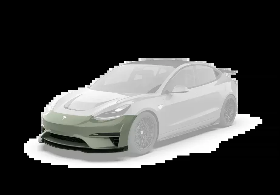“Crypton”Front Bumper & Front Lip For Tesla Model 3