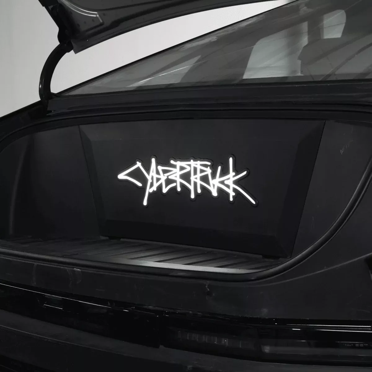 Cybertruck Frunk Accent Light Animated LED Lettering