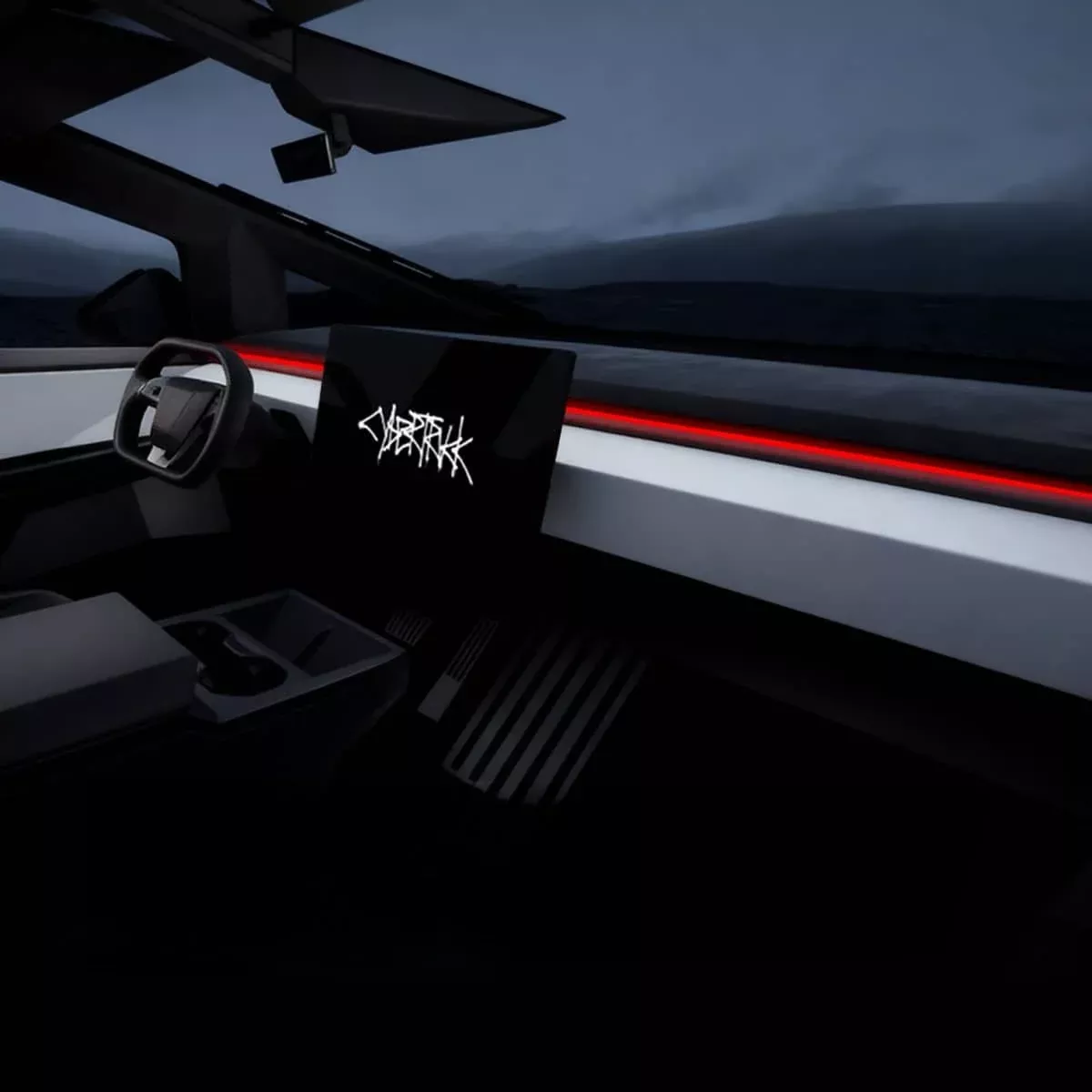 Cybertruck Smart BSD Blind Spot LED Ambient Lighting Kit | TESERY