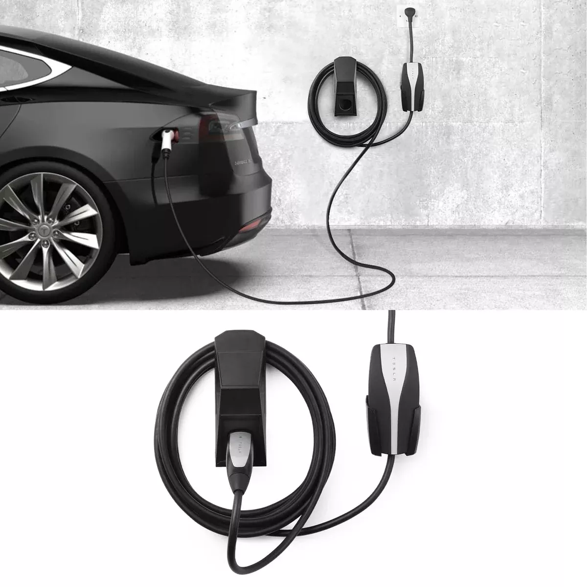 Cybertruck Wall Mount Charger Cable Organizer for Mobile Charger Connector | Tesla Model 3 Model Y Model S Model X & Cybertruck