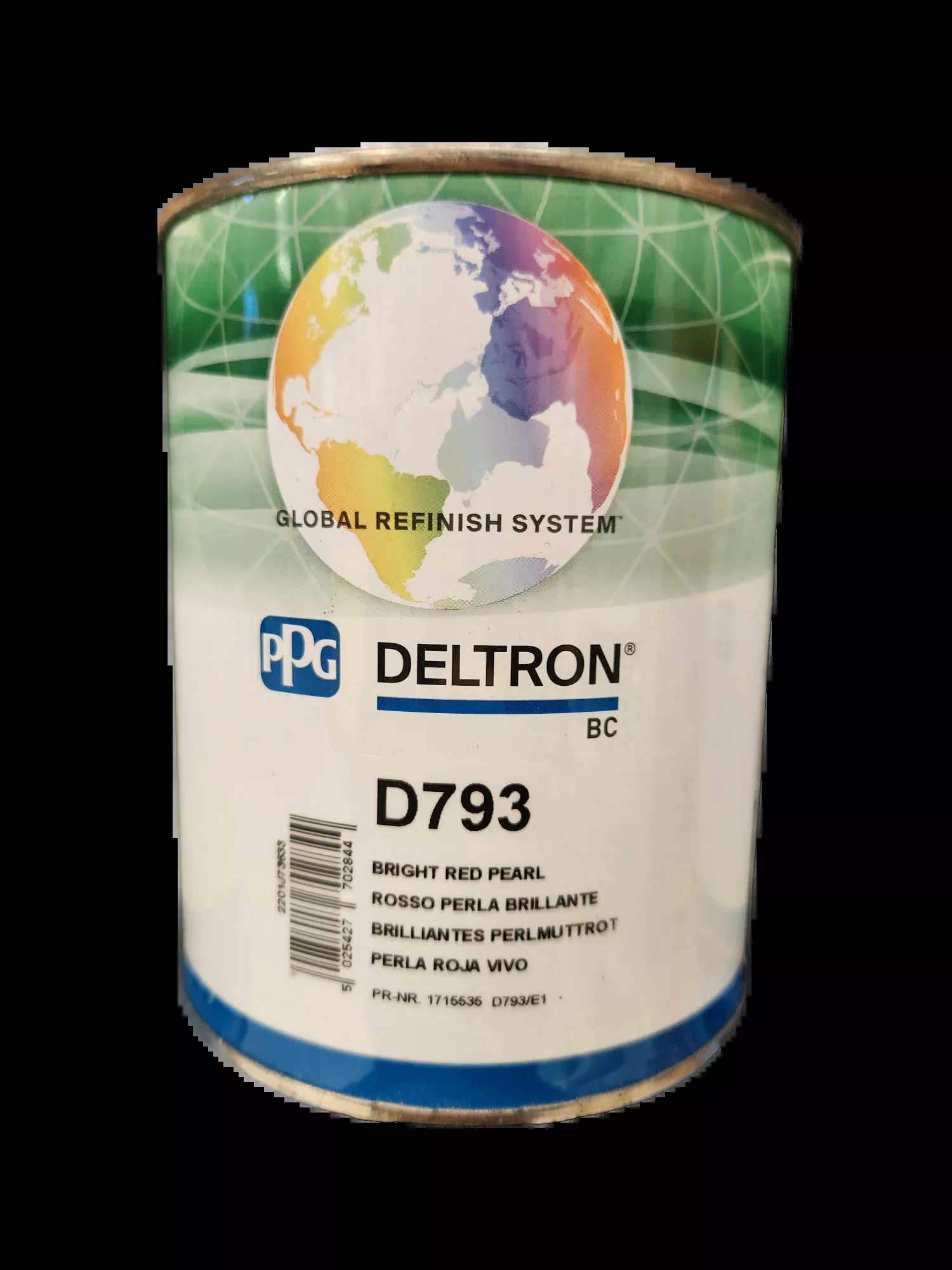 D793 Bright Red Pearl 1 Litre
