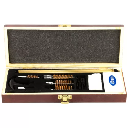 DAC Cleaning Kit, For Universal Gun Cleaning, Wood Box, 17 Pieces UGC66W