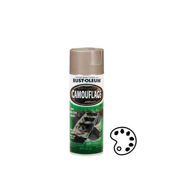 Dead Flat Khaki CamouflageSpray Can 340g